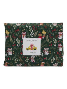 CYNTHIA ROWLEY Mice Merriment Sheet Set